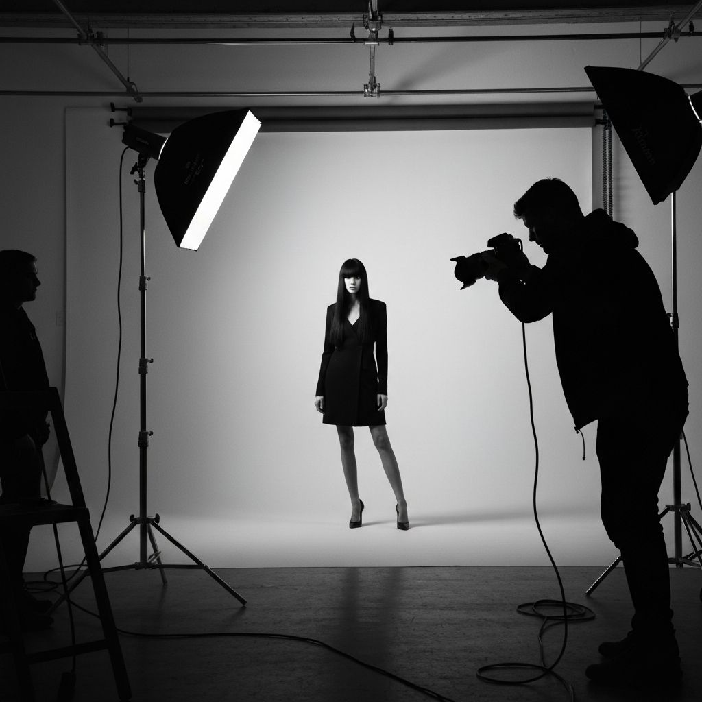 Kulisy sesji modowej