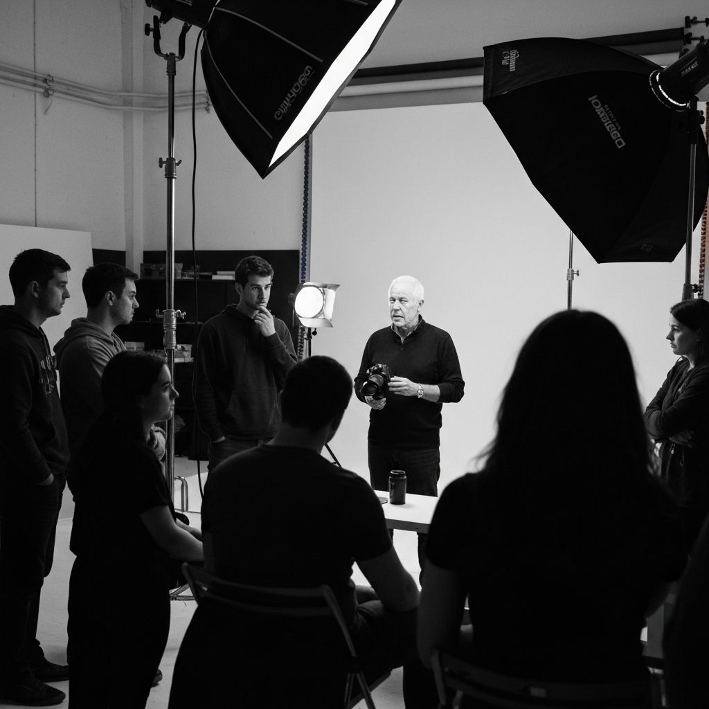 Workshop session at partner studio